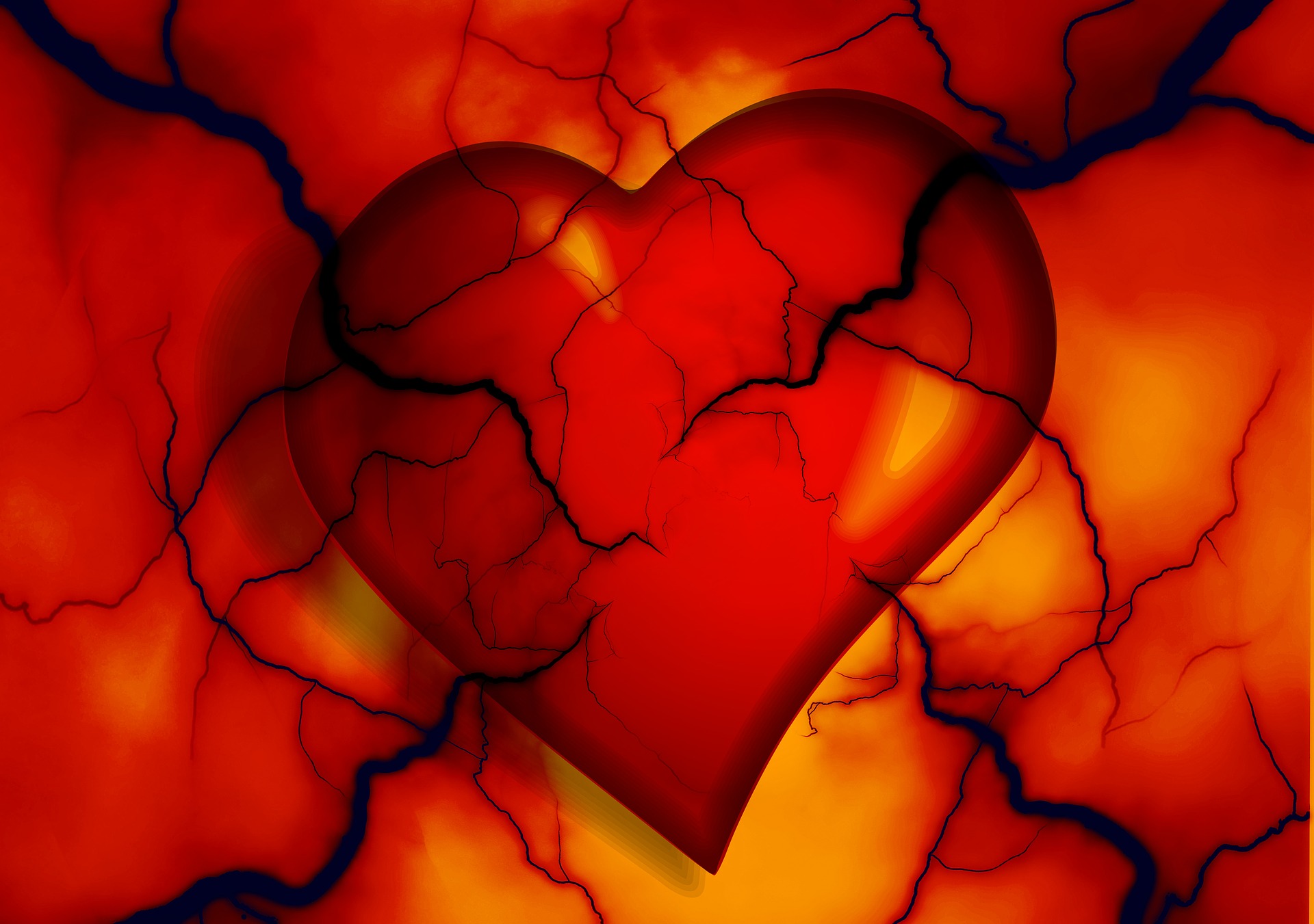 Immagine di un cuore malato da capire