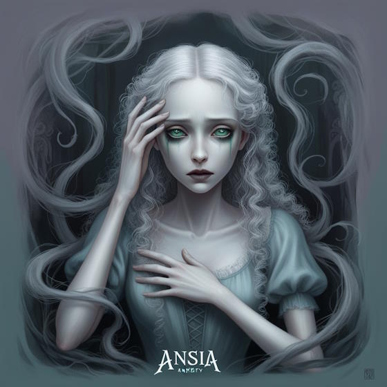 donna ansiosa