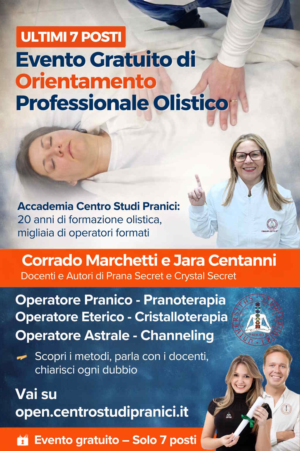 Iscriviti gratuitamente all'evento del mese per operatori